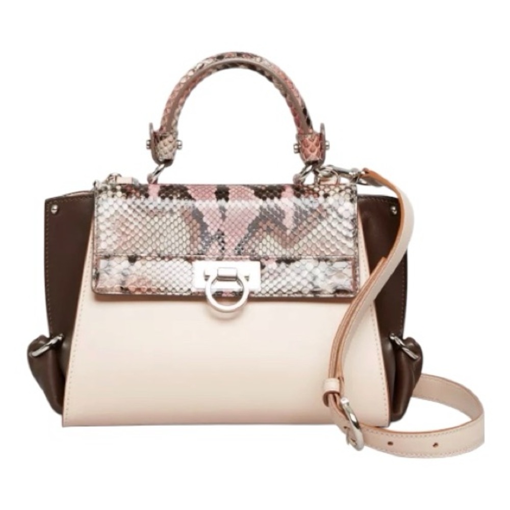 FERRAGAMO
Satchel - Sofia Python Flap Small - Picture 1 of 4
